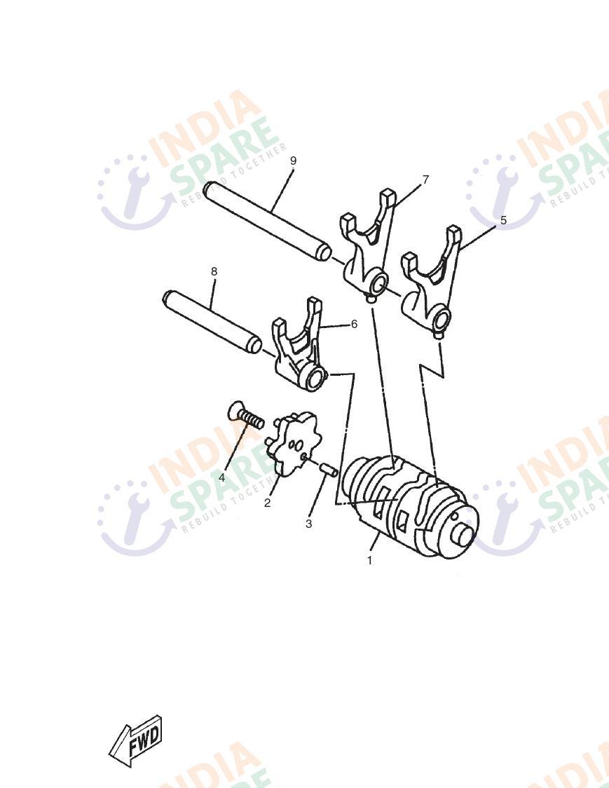 SHIFT CAM FORK